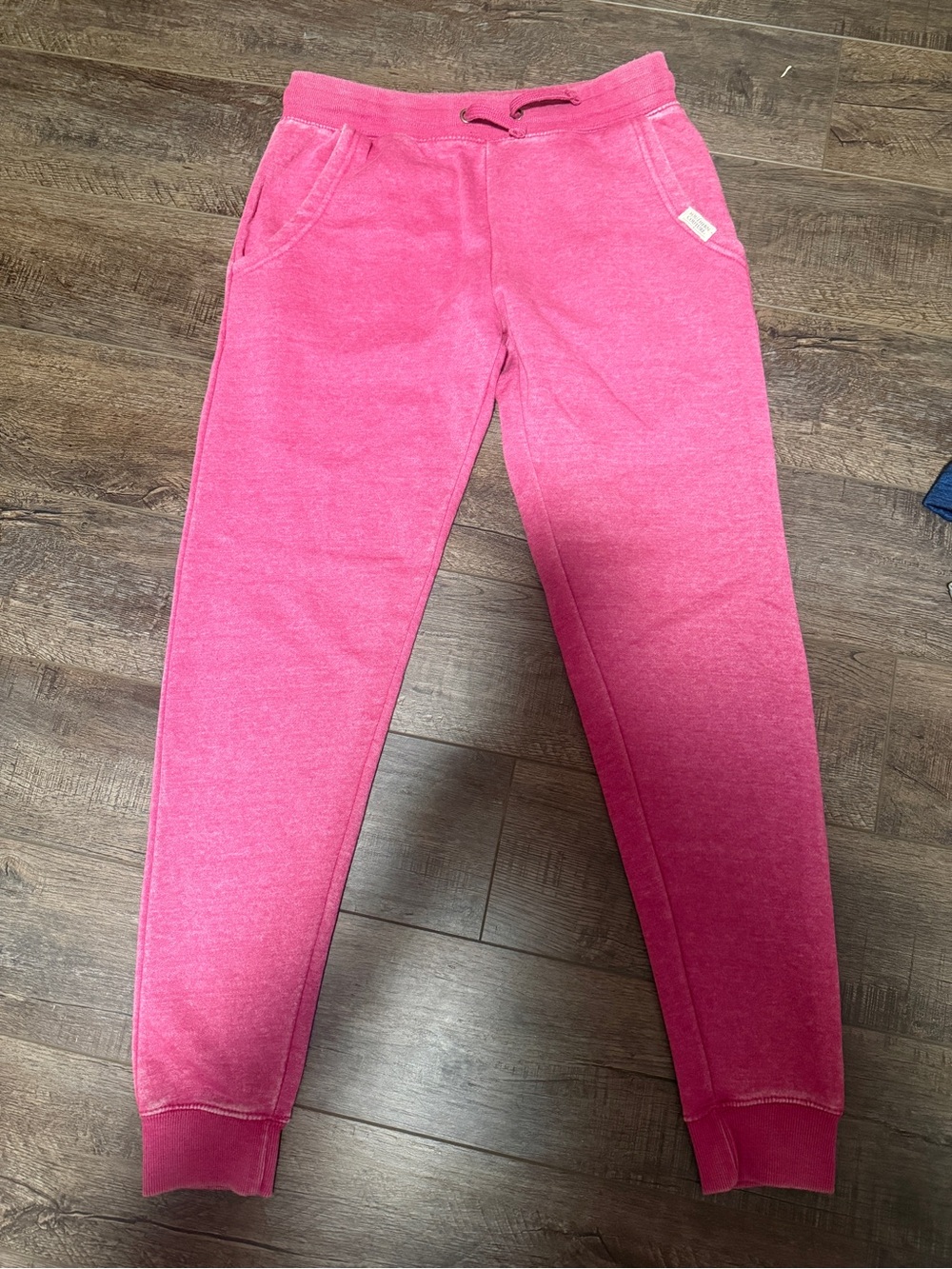 Pink Fleece Jogger Bottoms